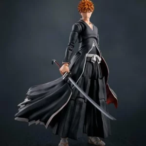 Figurine Bleach - Ichigo Kurosaki "Getsugatensho" - Bandai Tamashii Nations