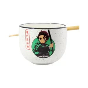 Bol à Ramen avec Baguette 414ml DEMON SLAYER - Tanjiro - Just Funky
