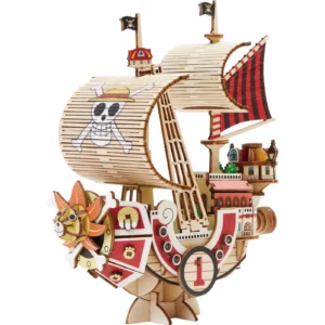 Figurine ONE PIECE - Thousand Sunny - Wood Model Kit 13.2x6.4x14.5cm